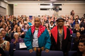 Two original "Rosie the Riveters" at The Department of Labor Regional Forum in San Francisco held ahead of today's working families summit - womensenews.org