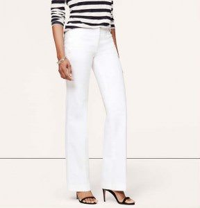 Stretch cotton sailor pants - $69.50 - loft.com