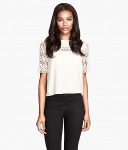 Lace Blouse - hm.com