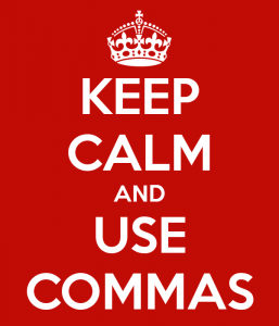 keep-calm-and-use-commas- Photo credit: translation-boutique.com