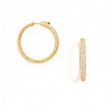 Ice gems hoop earrings - $26 - Photo: baublebar.com