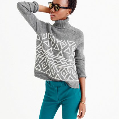 Week-end Pick: Fair Isle Turtleneck