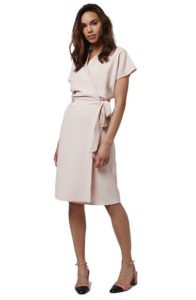 Corporate Catwalk: Crepe Wrap Dress