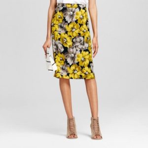 Floral pencil skirt - Photo credit: shop style.com