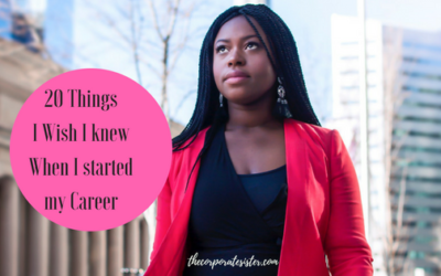 20 Things I Wish I Knew When I Started my Career