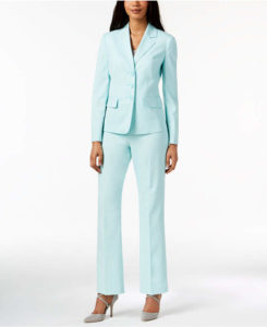 LeSuit three-button pantsuit - Photo credit: shopstyle.com