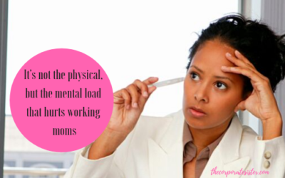 It’s not the physical, but the mental load that hurts working moms