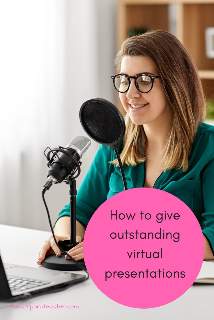 how to give virtual presentations